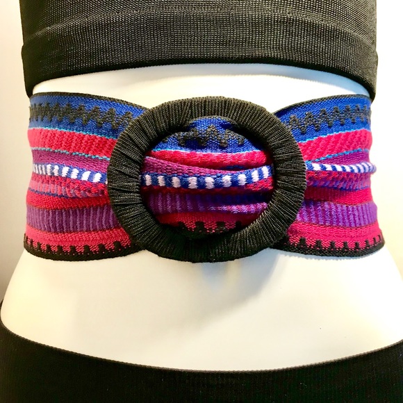 Textile Belt - Multi Color - Picture 4 of 8